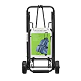 Conair Dolly Cart for Travel, Luggage Cart, Utility Cart for Moving, Travel, and Shopping in Black by Travel Smart