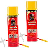 Great Stuff Gaps And Cracks Filler 16 oz. Super Value Size 2 Pack Multi Surface Insulating Foam Sealant Weatherproof Seasonal Sealer Quick Stop Straw 