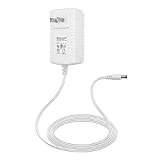 30W Power Adapter Replacement for Alexa Show 8, Alexa Show 2nd Gen, Show 10 (3rd Gen) and Alexa Plus 2nd Gen, White AC Charger with 5ft Cord (NOT for Dot 4th Gen)