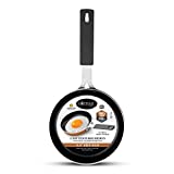 Gotham Steel Mini Nonstick Egg & Omelet Pan – 5.5” Single Serve Frying Pan / Skillet, Diamond Infused, Multipurpose Pan Designed for Eggs, Omelets, Pancakes, Sliders, Rubber Handle, Dishwasher Safe