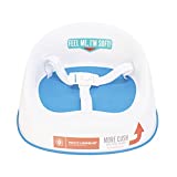 Prince Lionheart Squish Booster Seat, Berry Blue, 3-Point Harness and Dual-Strap System, Easy to Wipe Clean, and Lightweight