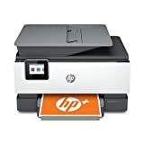 HP OfficeJet Pro 9015e Wireless Color All-in-One Printer with bonus 6 months Instant ink with HP+ (1G5L3A),Gray