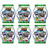 6 Blind Bags: Yo-Kai Watch Series 3 Medals - 18 Random Medals