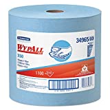Wypall X60 Reusable Cloths (34965), Blue, Jumbo Roll, 1100 Sheets / Roll, 1 Roll / Case,KCC34965