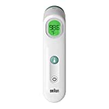 Braun Forehead Thermometer-DigitalThermometerwith Professional Accuracy and Color Coded Temperature Guidance -Thermometer for Adults, Babies, Toddlers and Kids