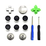 TOMSIN Metal Magnetic Joysticks Thumbsticks for Xbox one Controller, T8 Screwdrivers Replacement Repair Kit for Xbox One X One S Elite Controller (11 in 1)