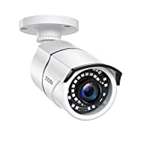 ZOSI 2.0MP HD 1080p 1920TVL Security Camera Outdoor Indoor (Hybrid 4-in-1 HD-CVI/TVI/AHD/960H Analog CVBS),36PCS LEDs,120ft IR Night Vision,105 View Angle Weatherproof Surveillance CCTV Bullet Camera