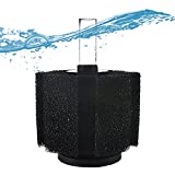 Premium Course Aquarium Sponge Filter - For Greater Intervals Between Cleaning! - Fits 10-75 Gallon Tanks - Fish Tank Sponge Filter - Compare To ATI Pro or Aquarium Co-Op Filter - High Quality