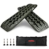 X-BULL New Recovery Traction Tracks Sand Mud Snow Track Tire Ladder 4WD (Olive,3gen)