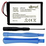 MPF Products 1300mAh LIP1522 Battery Replacement Compatible with Sony Playstation 4 PS4 Dualshock 4 Wireless Controller CUH-ZCT1E, CUH-ZCT1H, CUH-ZCT1H/B, CUH-ZCT1H/R, CUH-ZCT1U