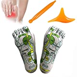 FASHIXD Acupressure Reflexology Socks Foot Massage Sock Relieve Tired Physiotherapy Socks with Massage Tools