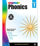 Spectrum Grade 1 Phonics Workbook, Ages 6 to 7, Phonics Workbook Grade 1, Vowel, Consonant, Ending Sounds and Pairs, Letters, Words, and Sentence Writing Practice - 160 Pages