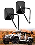 Joytutus Mirrors Doors Off Compatible with Wrangler, Wide Vision Mirrors Easy to Install Doors Off Mirror, Doorless Side Quick Release Mirror for Wrangler YJ TJ JK JKU JL JLU JT Gladiator 1987 to 2021