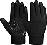 YukiniYa Kids Winter Gloves Thick Soft Fleece Warm Touch Screen Anti-Slip for Boys Girls 3-15 Years Cycling School