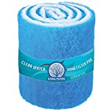 Aquarium Filter Media Pad Cut to Fit Roll, 12" x 72" (6 ft)