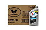 Valvoline European Vehicle Full Synthetic SAE 0W-30 Motor Oil 1 QT, Case of 6