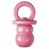 KONG - Puppy Binkie - Soft Teething Rubber, Treat Dispensing Dog Toy (Assorted Colors) - for Small Puppies