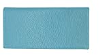 Teal Genuine Colorado Leather Collection Checkbook Cover – Factory Direct – Made in USA by Real Leather Creations FBA639