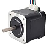 STEPPERONLINE Nema 17 Stepper Motor 1.5A 63.74oz.in  39mm Body with 1m Cable and Connector for DIY CNC/ 3D Printer