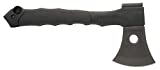 Schrade Mini Axe/Saw Combo 12in Survival Axe with 6.9in Saw and Rubber Handle for Outdoor Survival, Camping and Everyday Carry