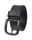 Dickies Men's Casual Leather Belt, Black, 38