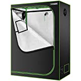 VIVOSUN S425 4x2 Grow Tent, 48"x24"x60" High Reflective Mylar with Observation Window and Floor Tray for Hydroponics Indoor Plant for VS2000