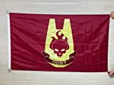 Cayyon Fastbull Orbital Drop Shock Troopers ODST Flag 3x5ft red Banner