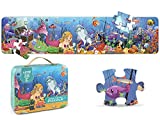 HAS Kids Puzzles for Kids Age 3-8, 36 Piece Mermaid Floor Puzzle Children Puzzles for Boys and Girls and Educational Toys Jigsaw Puzzles Raising Children Recognition & Memory Skill Practice