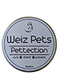 Emmel Weiz Pets Pettection Dog Paw Balm - Unscented Mess Free Natural and Organic Puppy, Dog, Kitten and Cat Pad Butter and Snout and Nose Soother