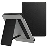 MoKo Case Fits All-New Kindle (10th Generation - 2019 Release), Slim PU Leather Stand Smart Cover Shell with Hand Strap, Will Not Fit Kindle Paperwhite 10th Generation 2018 - Black