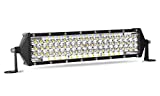 Zmoon 12 Inch LED Light Bar 264W, IP67 Waterproof Five Rows Spot & Flood Combo Beam LED Fog Light Bar for Truck ATV UTV SUV Tractor Boat Weeder etc.