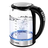 COSORI Electric Kettle Temperature Control with 6 Presets, 60min Keep Warm 1.7L Electric Tea Kettle & Hot Water Boiler, 304 Stainless Steel Filter, Auto-Off & Boil-Dry Protection, BPA Free, Black