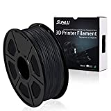 SUNLU Carbon Fiber PLA Filament 1kg 1.75mm 3D Printer Filament, Dimensional Accuracy +/- 0.02 mm, 1kg Spool, 1.75 mm