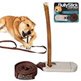Bully Stick Companion | Locks onto Bully Stick | Prevents Choking | Keeps Treat Off Couch (rug, etc) | Makes Chewing Easy| Simple to Use | Keeps Aggressive Chewers away from Children | Dogs to 30 lbs.