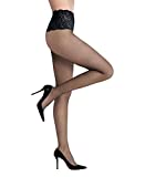 Commando Women's The Sexy Sheer Tights, Black, M