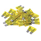 FymuSing 55pcs 20 Amp Standard Blade Fuse, 20A Automotive Fuse for Car Truck