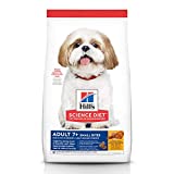Hill's Science Diet Dry Dog Food, Adult 7+ for Senior Dogs, Small Bites, Chicken Meal, Barley & Brown Rice Recipe, 33 lb Bag
