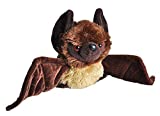 Wild Republic Bat Plush, Stuffed Animal, Plush Toy, Gifts for Kids, HUG'EMS 7 inches