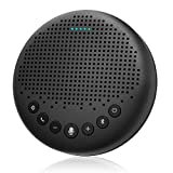 EMEET Conference Speaker and Microphone Luna 360 Voice Pickup w/Noise Reduction/Mute/Indicator USB Bluetooth Speakerphone w/Dongle for 8 People Daisy Chain for 16 Compatible with Leading Software