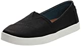 TOMS Black Coated Canvas Womens Classic 10006322 (Size: 9)