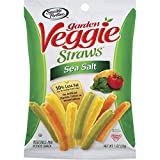 Sensible Portions Garden Veggie Straws, Sea Salt, Snack Size, 1 Oz (Pack of 8)