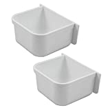 A&H Tool & Die Parrot Cage Replacement Food and Water Cup (Two Pack)