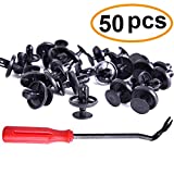 50Pcs Lexus Toyota Clips and One Plastic Fastener Remover - Stronger Than Original OEM