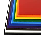BuyPlastic 7328 White Solid Colored Acrylic Plexiglass Sheet, Choose Size and Thickness, 1/8" x 18" x 24", Plastic Plexi Glass for Crafts, Art, and More