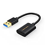 CableCreation USB3.1 USB C Female to USB Male Adapter Cable 5Gbps 3A Fast Charging USB to USB C Adapter, USB C to A Adapter Female USB C Adapter for Laptops Oculus Quest Link Logitech StreamCam, etc