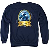 Polar Express The Animated Holiday Movie True Believer Adult Crewneck Sweatshirt