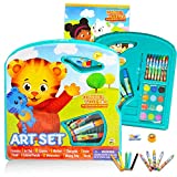 Daniel Tiger Coloring and Activity Super Set -- 40 Pc Daniel Tiger Art Set with Coloring Book, Paint with Water Supplies, Stickers, Pencils, Crayons and Much More