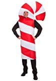 Adult Candy Cane Costume Christmas Candy Costume for Adults Holiday Candy Cane X-Large