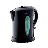 Hamilton Beach Electric Tea Kettle, Water Boiler & Heater, 1.8 L, Cordless, Auto-Shutoff & Boil-Dry Protection, Black (K6080)