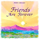 Blue Mountain Arts 2022 Calendar "Friends Are Forever" 7.5 x 7.5 in. 12-Month Hanging Wall Calendar Makes a Wonderful and Heartfelt Gift for a Dear Friend